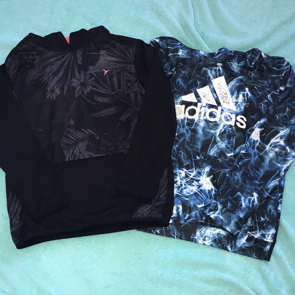 2 Youth size 10/12 hoodie